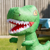 Automatic Inflation RC Dinosaur Toy Roaring Sound Wireless Control Dinosaur Toy 360° Rotation for Children