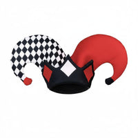 Fool Costume Hat Festive Design Fool's Cap Playful Present Harlequin Hat