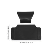 Motorcycle Backrest Assembly Comfortable Motorcycle Backrest with double Pads Low-Profile for Commuters