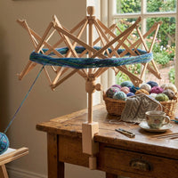 Umbrella Yarn Swift Adjustable Wooden Yarn Crafting Tool for Crocheters