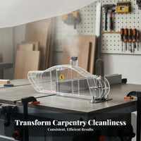 Carpentry Dust Extraction Fan High Suction Table Saw Dust Collection System Vacuum Motor for Woodworkers, Carpenters, Workshop, Garage