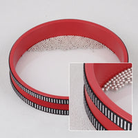 Wave Sound Drum  Beads Sensory Wave Bead Sound Drum Rhythmic Percussion Instrument for Young Children, Classroom