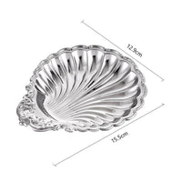 Serving Dish with Shell Shape Compact Shell-Shaped Dish Long-Lasting for Cafes