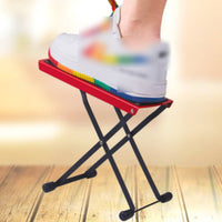 Adjustable Guitar Footrest Sturdy Folding Footrest for Guitarists