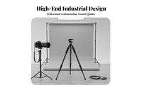 Foldable Carbon Fiber Tripod Lightweight Camera Tripod Adjustable Height Portable Photography Stand Stable for Photographers, Content Creators, Videography, Outdoor, Bird Watching, Live Broadcasting