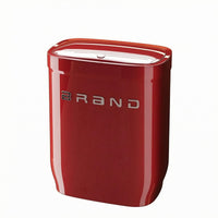 Wall-Hung Waste Bin Glossy Finish Home Storage Hard Plastic for Cabinet Front