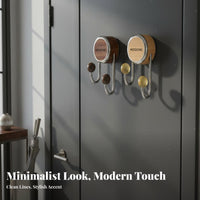 Multi-Surface Suction Cup Hook Reusable Drill-Tool-Less Wall Hanger Heavy Duty for Homeowners, Students, Entryway, Behind the Door, Bathroom