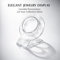 Jewelry Bracelet Display Holder, Clear Acrylic Bangle Organizer for Selling, Countertop Display Stand, Minimalist Design Bracelet Organizer