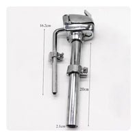 Drum Mounting Bracket Metal Tom Holder Mount Bracket Strong Hardware for Percussionists, Studio
