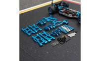 RC Car Metal Upgrade Parts Kit Rc Steering and Arm Wear-Resistant Resistant distant Control Vehicle Part for WLtoys 1/12 124017 124019