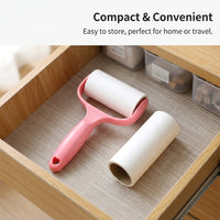 Tear Off Lint Roller, Pet Hair Remover, Sticky Dust Cleaner, Clothes Fabric Debris Tool, Household Fur Removal