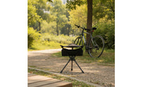 Swivel Camping Stool Lightweight Rotating Stool with Storage Bag Compact Collapsible for Campers, Fishing, Outdoor Activities