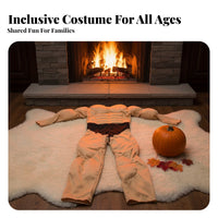 Padded Muscle Shirt Muscular Appearance Fake Costume Top Bulk Appearance Fake Muscle Top for Kids, Adults, Stage Performance, Cosplay, Halloween