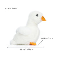 Duck Stuffed Animal Ultra-Soft Stuffed Duck Soft Cuddly for Children, Nursery Decor, Desk Display