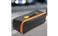 Portable Vacuum Accessory Storage Bag Oxford Cloth Vacuum Accessory Bag Soft-Sided Black and Orange