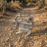 Rear Brake Disc Guard Aluminum Alloy Brake Guard with Bracket Motorcycle Disc Protector for Unpaved Terrain