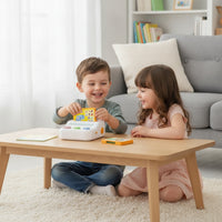 Tabletop Interactive Learning Toy with Cards Easy to Use Card Reading Toy Lightweight Desktop Learning Machine Screenwithout a Screen for Preschoolers