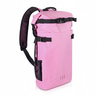 Lightweight Waterproof Backpack Padded Shoulder Straps Kayaking Dry Bag Easy to Use 25L Adventure Rucksack High Visibility for Kayakers