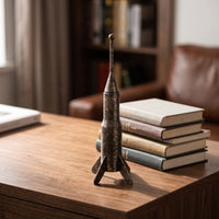 Spacecraft Figurine Antique Spacecraft Model for Collectors, Teens, Bookshelf, Office, Bedroom