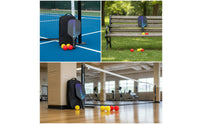 2 Pieces Carbon Fiber Pickleball Paddle Set with Balls 16mm Pickleball Paddles with Carry Bag Cushioned Racket Anti-Slip for Beginners, Outdoor Play, Training