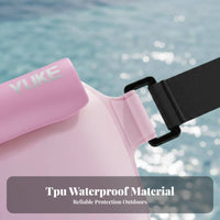 Waterproof Phone Waist Pouch Touchscreen Compatible Waterproof Phone Holder Large Capacity for Beachgoers, Journeyers, Snorkeling, Boating, Rainy Days