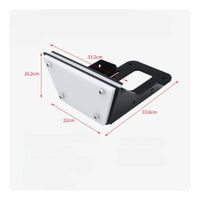 High Strength Inflatable Boat Engine Bracket Vibration Resistant Boating Hardware Universal Fit for Fishing