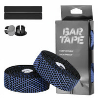 2 Pieces Road Handlebar Tape Wear-Resistant Shock Absorbing Handlebar Wrap Breathable for Cyclists