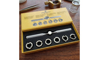 Watch Case Opener with Adapters Metal Watch Case Opening Tool Anti-Slip for Hobbyists