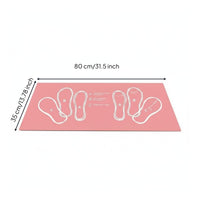 Squat Stance Mat Slim Design Squat Training Mat Diatom Mud Surface