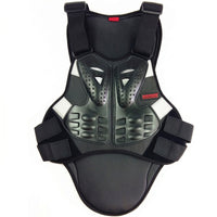 Hard Shell Chest Back Protector Vest Soft Soft Inner Lining Motorcycle Protective Vest Elastic Side Straps Motorcycle Chest Protector Close Fit for Outdoor Use