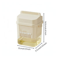 Greek-Style Yogurt Strainer Transparent Yogurt Strainer with Filter Basket Compact Filter Basket Thick for Kitchen