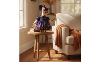 Goose in Witch Costume Resistant Witch Goose Figurine Gothic Halloween Outfit for Collectors, Mantel, Entryway