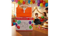 Electric Balloon Pump Dual Nozzle Balloon Inflator Party Supply Carrying Handle 220-240V