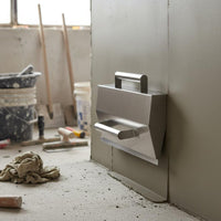 Long-Lasting Wall Plastering Applicator Time-Saving Stainless Steel Plastering Hopper Lightweight for Plasterers, DIY Enthusiasts
