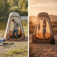 Portable Outdoor Shower Tent Changing Room Privacy Shelter for Camping Fishing