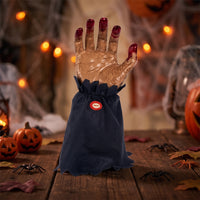 Spectral Hand Decoration Operated Moving Hand with Textile Foundation Spooky Animatronic Prop for Tabletop Displays, Halloween Parties
