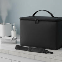 Portable Large Capacity Stylist Travel Bag Sturdy Foldable Barber Tool Bag Multi-Functional Hairdressing Tool Carrying Case for Hair Stylists, Pet Groomers, Makeup Artists