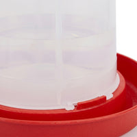 Automatic Siphon Waterer for Chickens, Thickened Polymer Bucket, For Family Chicken Coop and Small Backyards