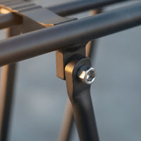 Easy to Install Rear Bike Rack with Hardware Sturdy Rear Bike Rack High Strength Sleek for Cyclists, Commuters