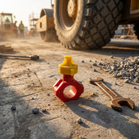 Angled Road Roller Spray Nozzle Outdoor Nozzle with Clamp Replacement for Maintenance Technicians, Construction Machinery