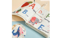 Thickened Alphabet Cloth Book Early Education Baby Letter Book Interactive Tear-Resistant for Babies, Toddlers, Playtime, Bedtime