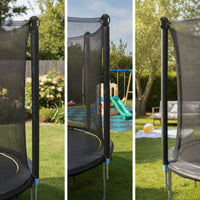 8 Pieces 1 Inch Trampoline Enclosure Pole Cap Safety Trampoline Pole Cap Heavy Duty Safety for Outdoor