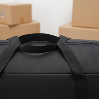 Oxford Cloth Storage Bag Cross Handles Rectangular Duffel Bag Reinforced Seams Carry Case