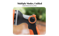 Thumb Control Spray Nozzle Ergonomic Grip Thumb Control Hose Leak-Resistant Design Garden Hose Spray Nozzle for Car Washing, Patio Cleaning