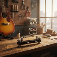 Guitar Nut and Saddle Sander Easy to Use Guitar Nut Saddle Sander Smooth Rolling Bearings for Luthiers