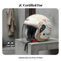 Electric Bike Helmet 3C Certified Accessible Face Helmet Four-Season Use Secure Headwear for Cyclist S, Adults, Daily Commuting, Outdoor, Cruising