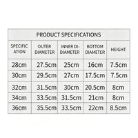 Thickened Material Divided Hot Pot Double Handle Yuan Yang Pot Food Grade Cookware for Party