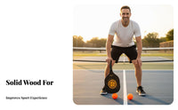 Pickleball Paddle Set Portable Pickleball Set with Bag Sports Equipment Sturdy Comfortable Grip for Students, Gym