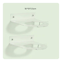 2 Pieces 360° Visibility Wall Mount Football Holder Dust Protection Collector Item for Living Room, Bedroom