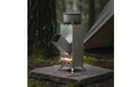 Portable Compact Cooker Efficient Combustion Biomass-Fueled Camp Cooker Lightweight Camping for Campers, Survivalists